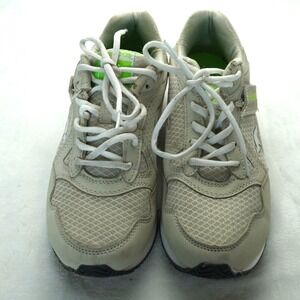 KangaROOS White Neon Green Sneakers Womens 8 EUR 40